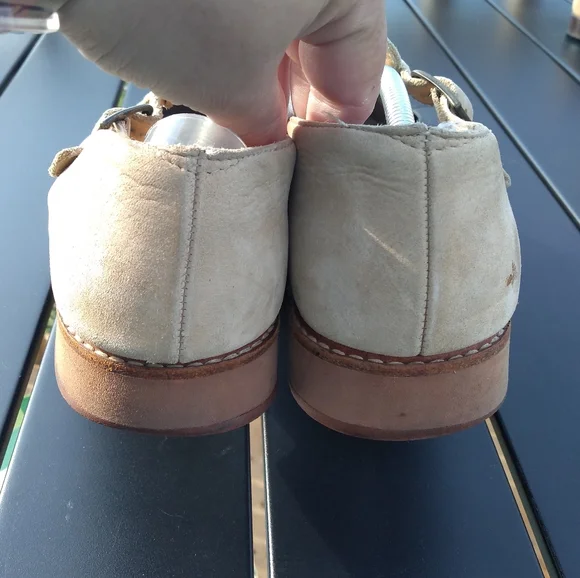 Men's Vintages Roots Leather Shoes, Sandals, Size 10.5D, Light Tan / Nude - Picture 5 of 13